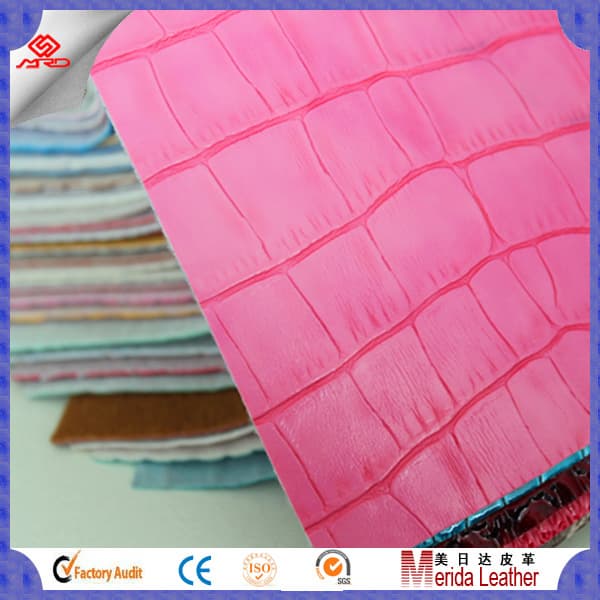 synthetic  PVC Leather for car seat-bag-sofa